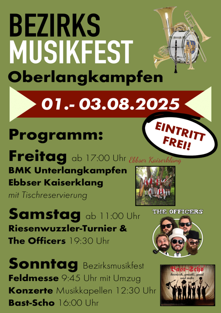 Bezirksmusikfest 2025